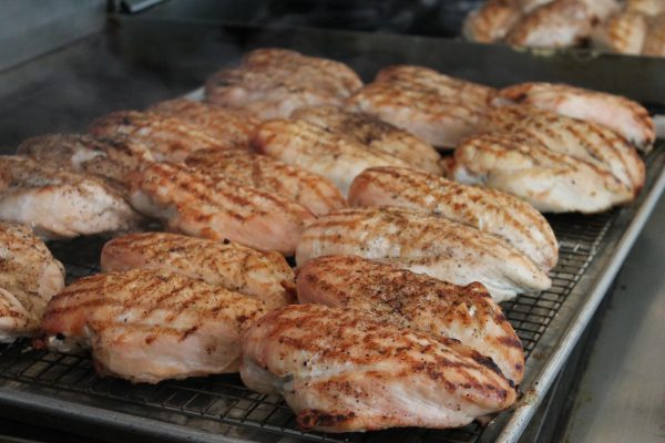 image of chicken breasts on the grill