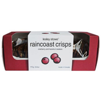 Lesley Stowes raincoast crisps cranberry and hazelnut