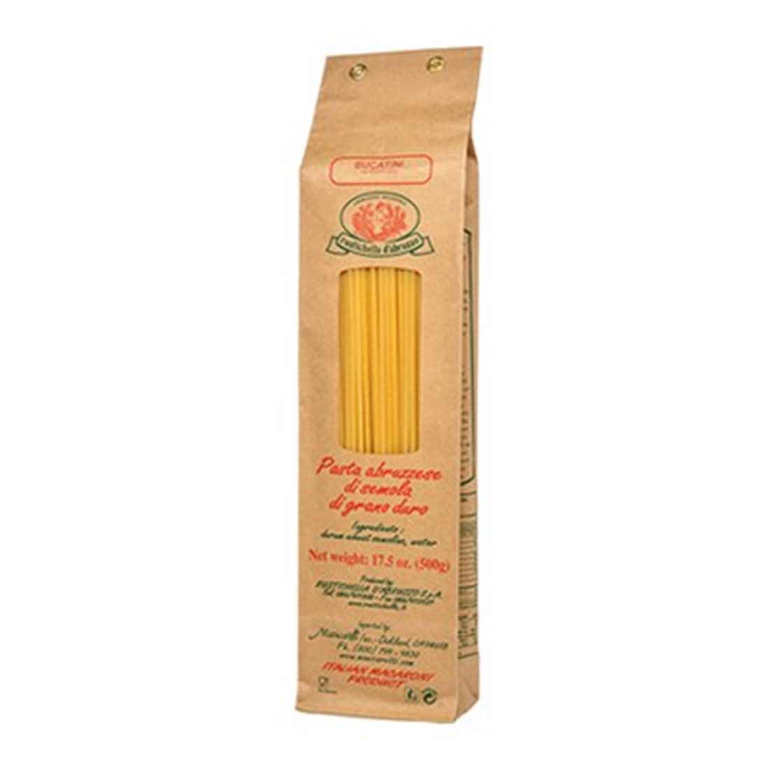 rustichella d'abruzzo bucatini pasta 17.5oz