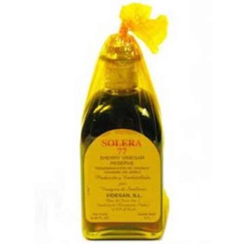 solera 77 vinagre de jerez reserve spanish sherry vinegar 250ml 846oz
