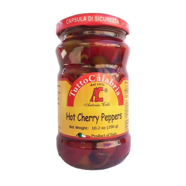 tutto calabria hot round cherry chili peppers