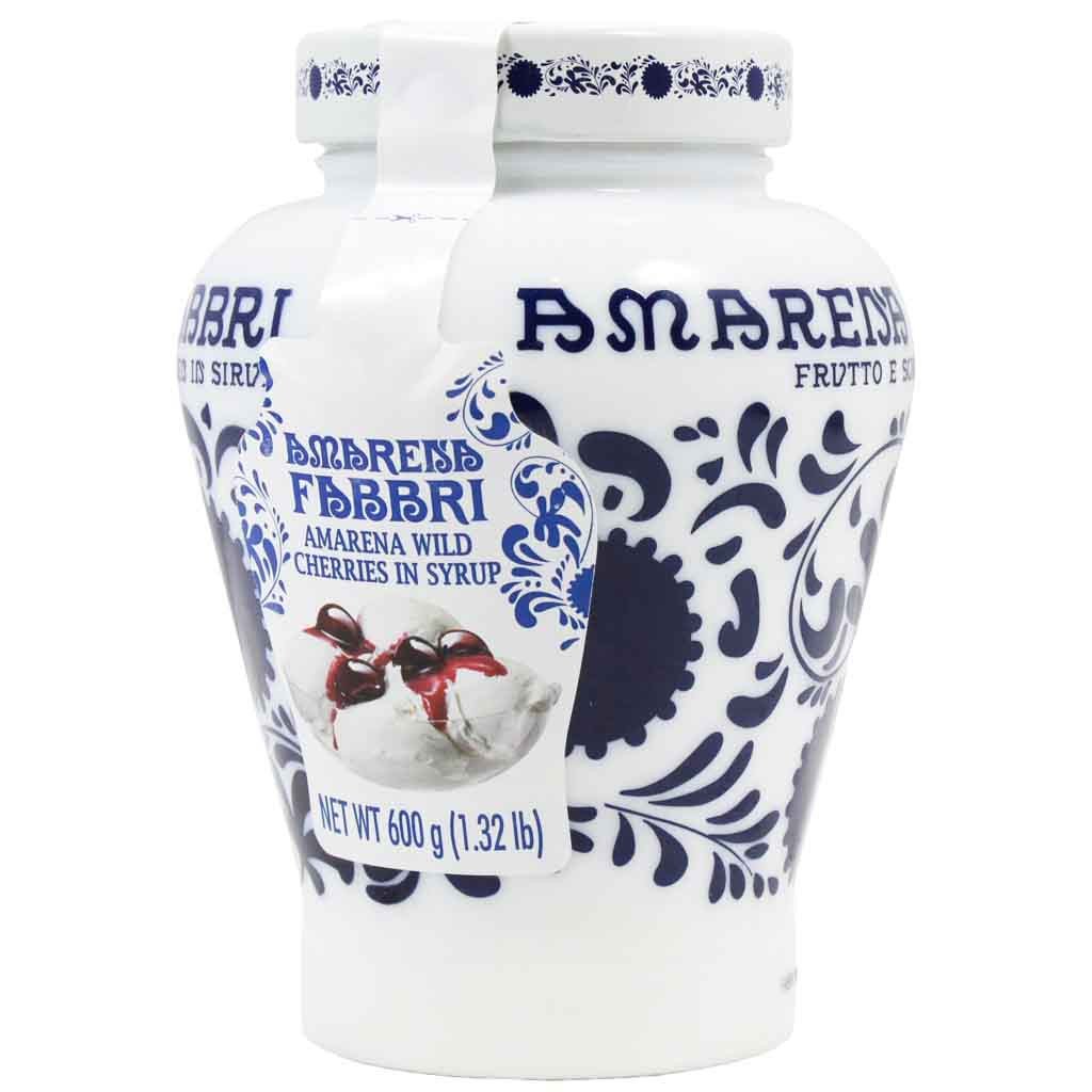 fabbri amarena wild cherries in syrup crock 600g