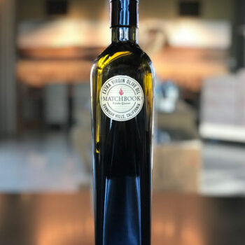 image of a bottle of Matchbook extra virgin olive oil