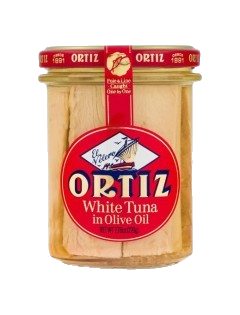 Ortiz Bonito Del Norte Loin Tuna in Olive Oil 220 gr jar