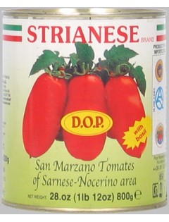 Strianese Italian Peeled  Tomatoes San Marzano Dop 28oz Can